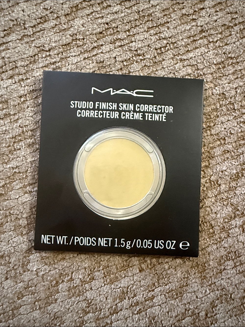 MAC Studio Finish Skin Corrector Refill For Pro Palette BLONDE ASH